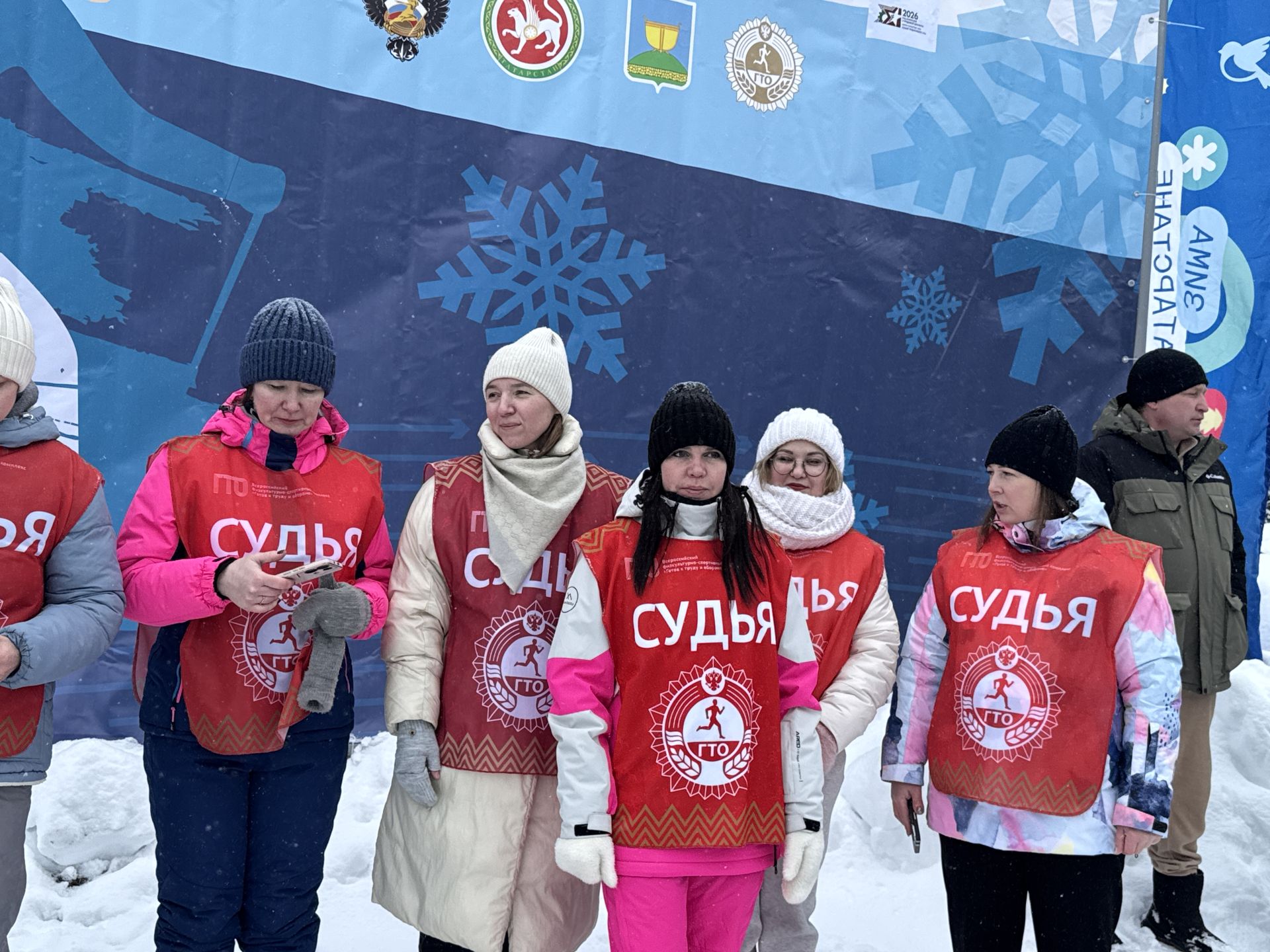 В Высокогорском районе прошла массовая гонка «Лыжня России 2026»