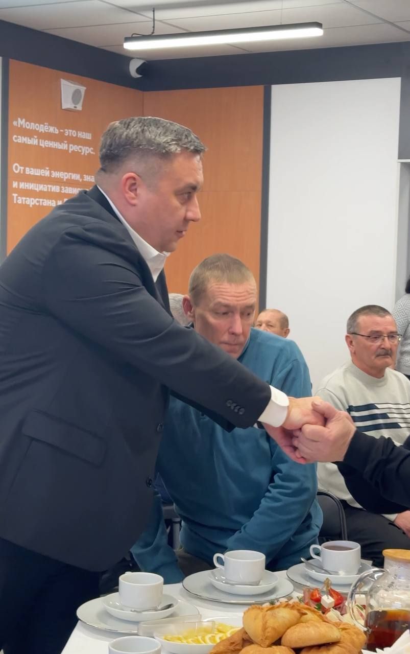 Встреча с отцами погибших участников СВО в Высокогорском районе