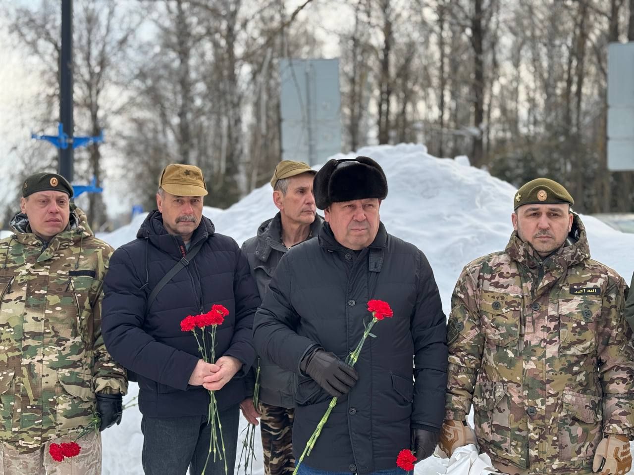 В Высокогорском районе почтили память в годовщину начала СВО