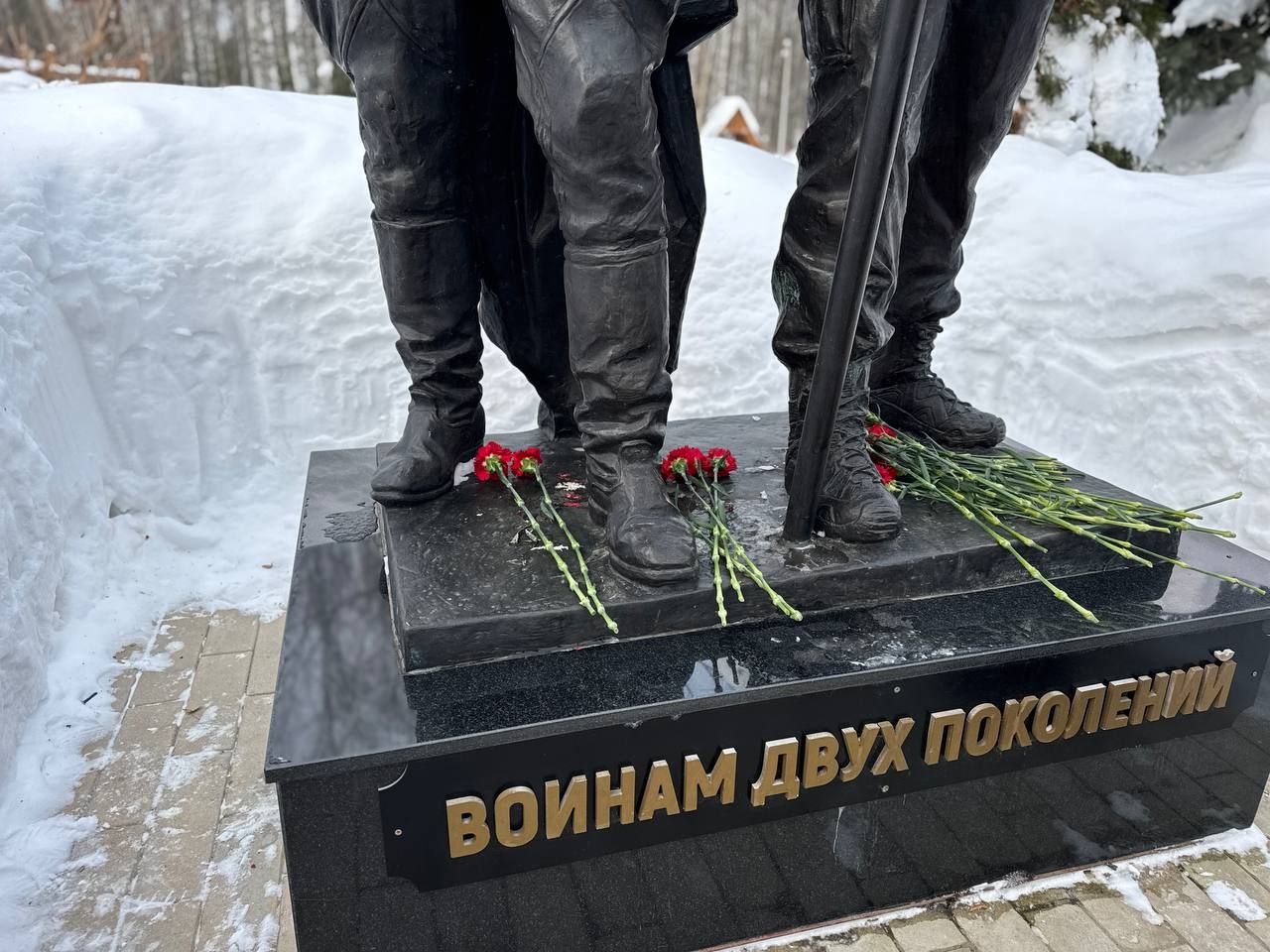 В Высокогорском районе почтили память в годовщину начала СВО