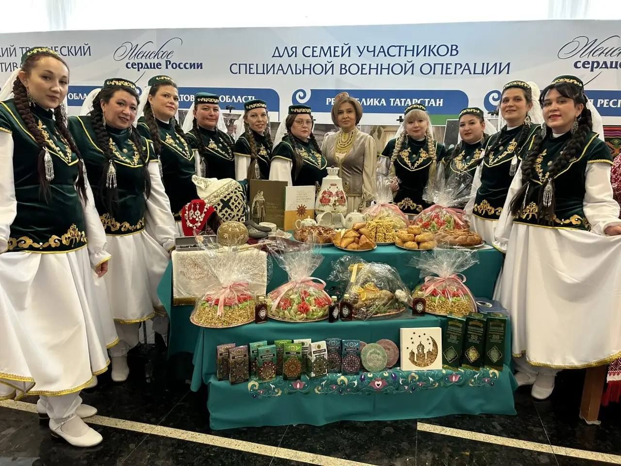 «Женское сердце России» объединило семьи героев в Уфе