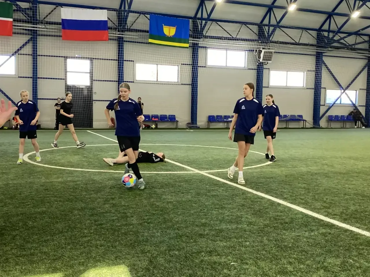 Школьная футбольная лига девочек в Высокогорском районе завершила сезон
