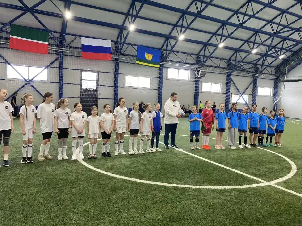 Школьная футбольная лига девочек в Высокогорском районе завершила сезон
