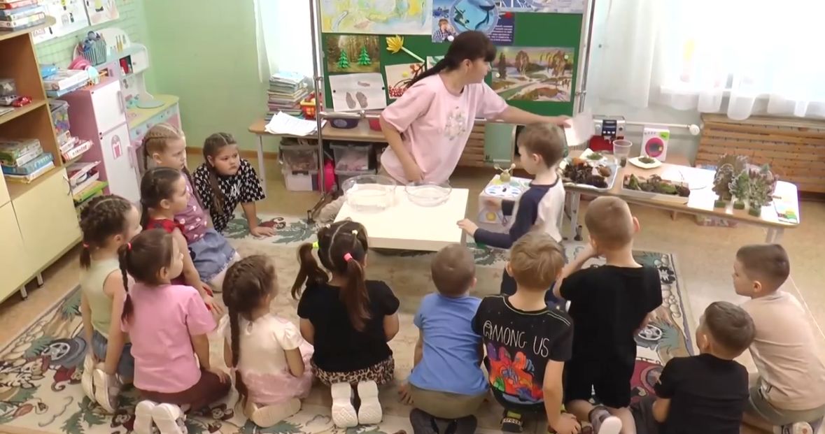 Юные экологи изучают природу в детском саду «Бэлэкэч»