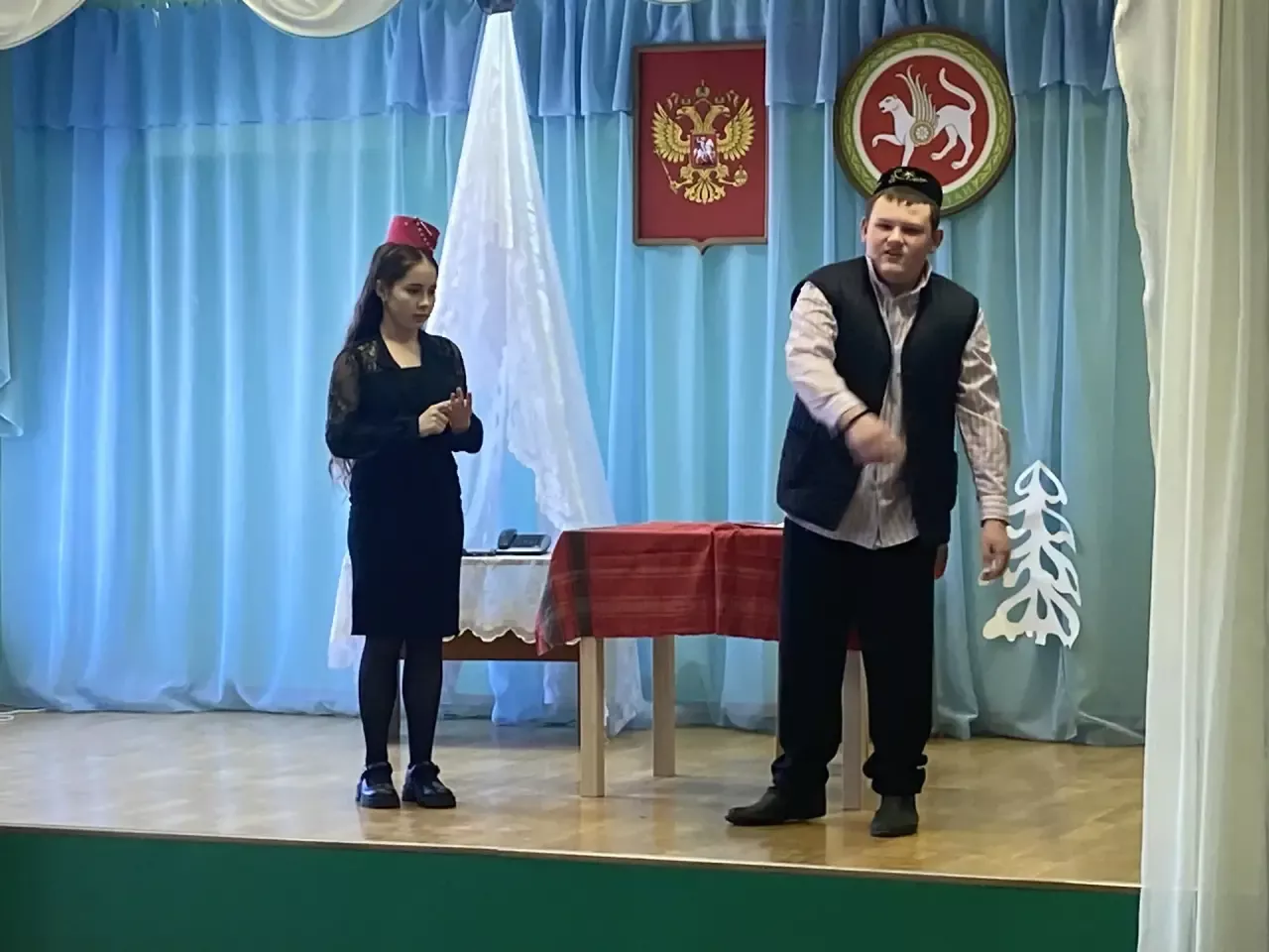 Районный театральный конкурс «Сәйдәш сәхнәсе» (фото)