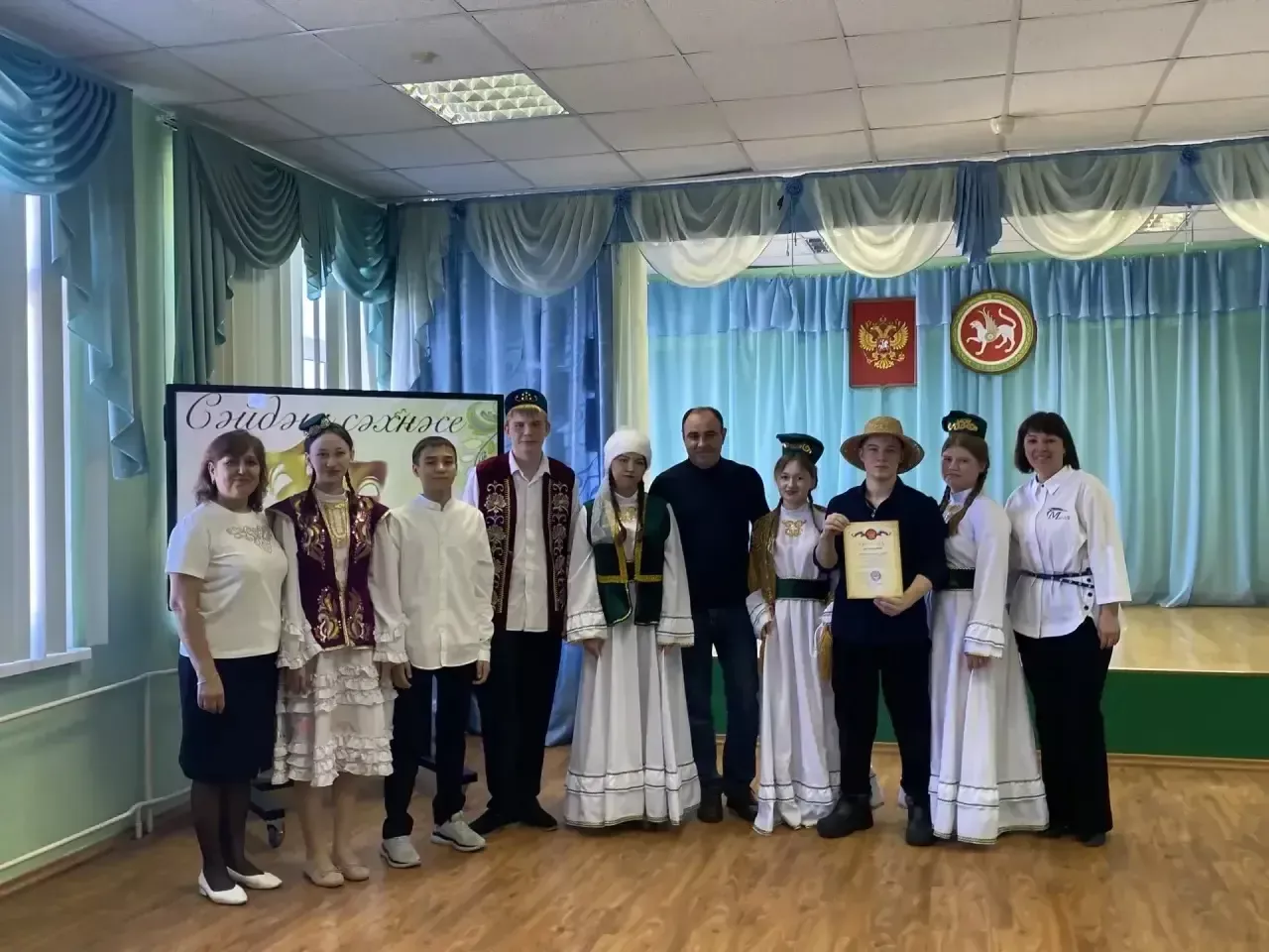 Районный театральный конкурс «Сәйдәш сәхнәсе» (фото)