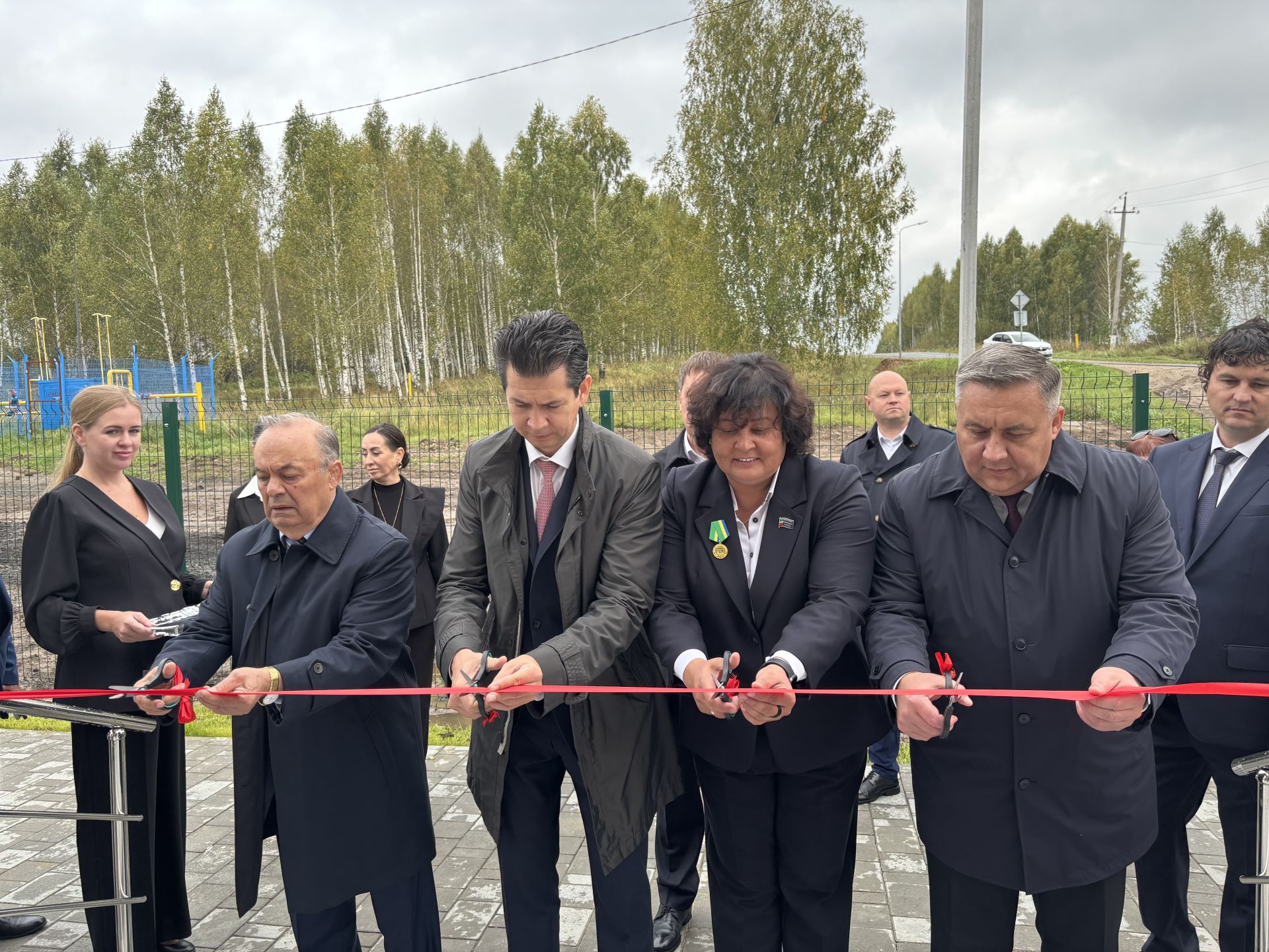 В Высокогорском районе открыли новые здания трех сельских поселений