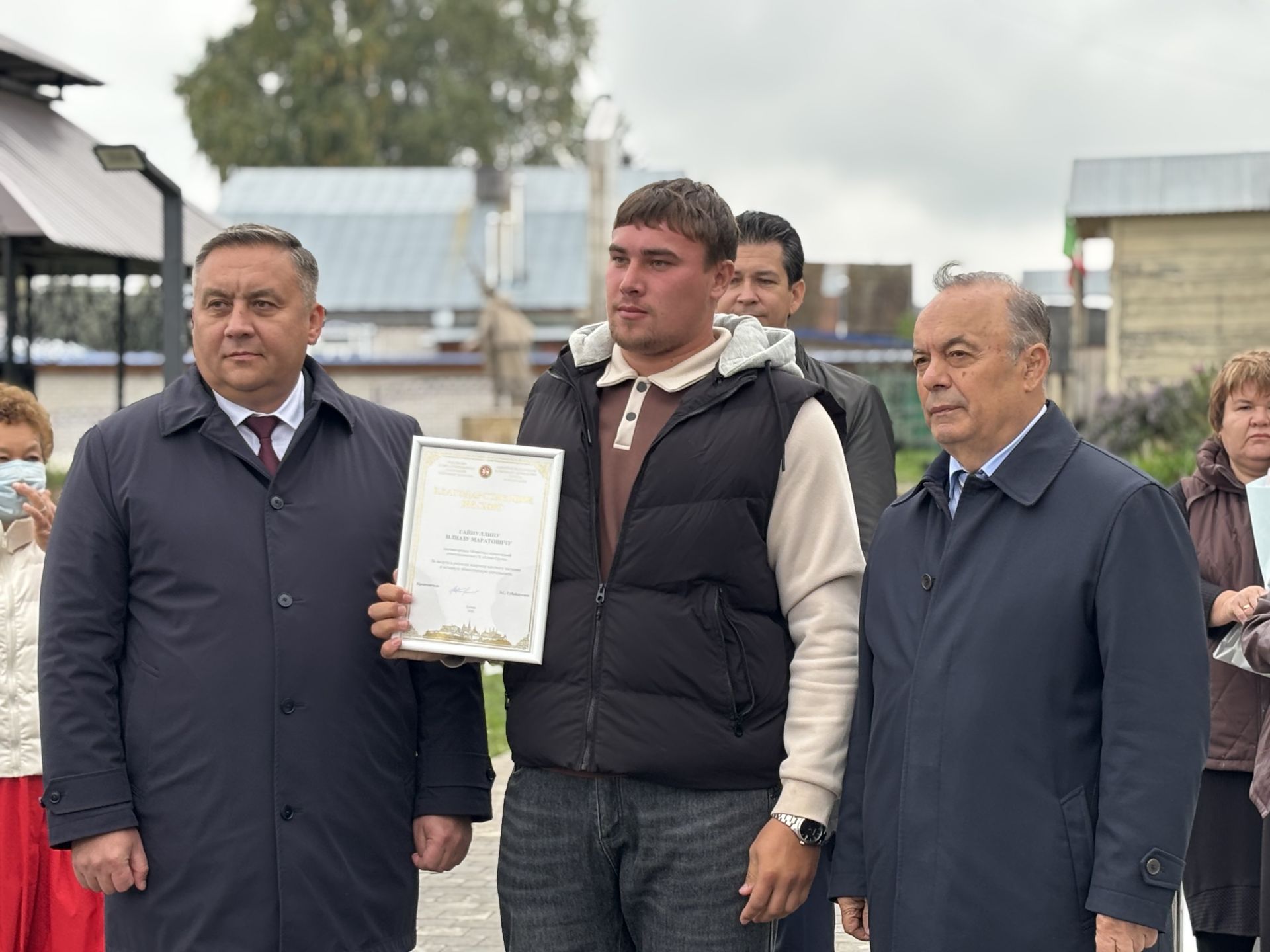 В Высокогорском районе открыли новые здания трех сельских поселений