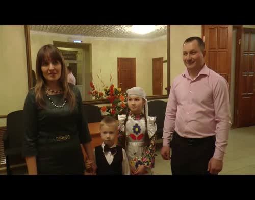 Семья Ахуновых самая творческая в районе (видео)