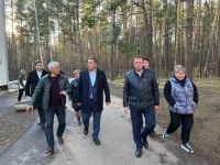 Глава района посетил лагерь «Молодежный», где разместили около 300 детей из Белгородской области