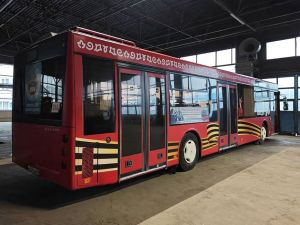 Общественный транспорт Татарстана преобразился к 80-летию Победы