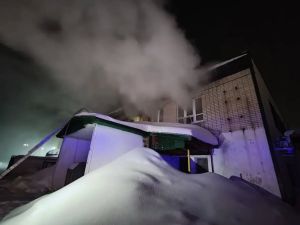 В посёлке ж/д ст. Высокая Гора произошёл пожар на производстве