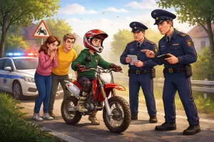 В Татарстане родителям грозит уголовная ответственность за детские покатушки