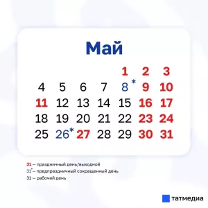 Курбан-байрам подарит жителям Татарстана короткую рабочую неделю