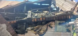 В СНТ «Дружба» произошел пожар в бане