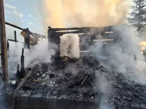 В Высокогорском районе при пожаре в садовом доме погиб мужчина