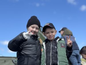 В Парке Победы высадили 15 лип ко Дню Победы