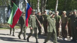 В лагере «Чайка» стартовала военно-патриотической смена