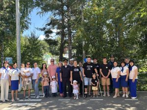 В детском саду «Рябинушка» прошел конкурс «Старты поколений» ко Дню семьи