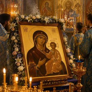Верующие встретят праздник Смоленской иконы «Одигитрия»