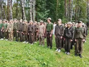 В «Чайке» завершилась смена Центра «ВОИН» для юных курсантов