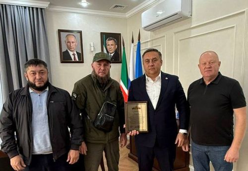 Бойцы 135-го мотострелкового полка направили благодарность Высокогорскому району