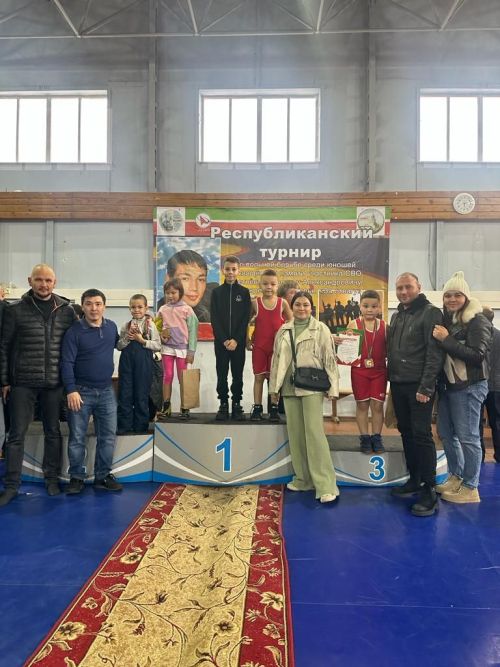 Спортсмены по вольной борьбе заняли призовые места