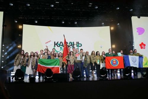 Татарстанское региональное отделение студенческих отрядов признали лучшим в стране в 2023 году
