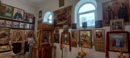 В чепчуговском храме состоялась Божественная литургия