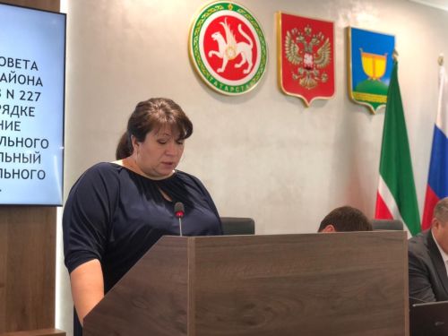 В Высокогорском районе прошла 40-я очередная сессия районных депутатов