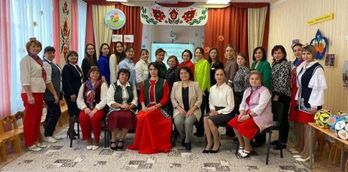 Сегодня в д\с «Петушок» прошёл муниципальный семинар для воспитателей