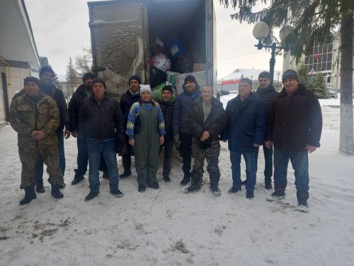 Высокогорцы отправили очередную партию гуманитарной помощи в зону СВО