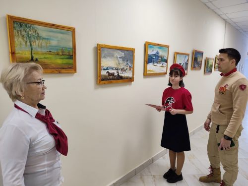 Ученики Алатской школы вступили в ряды юнармейцев