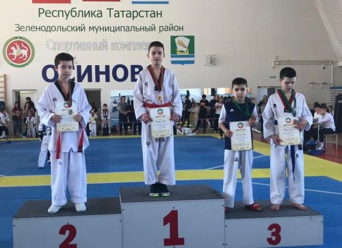 Высокогорские спортсмены вернулись с первенства с медалями