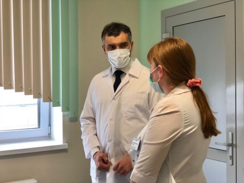 Министр здравоохранения РТ Марсель Миннуллин посетил Высокогорскую ЦРБ