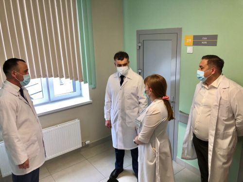 Министр здравоохранения РТ Марсель Миннуллин посетил Высокогорскую ЦРБ