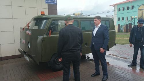 Глава Высокогорского района встретился с мобилизованными, прибывшими в отпуск