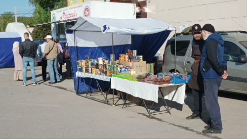В райцентре прошла сельскохозяйственная ярмарка