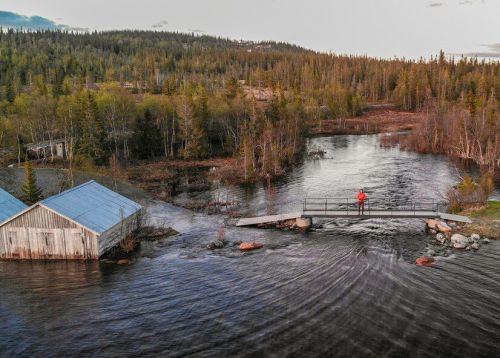 В Татарстане продолжается подъем уровня воды в двух реках