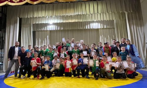 В Шапшах прошло Первенство Высокогорского муниципального района по борьбе корэш