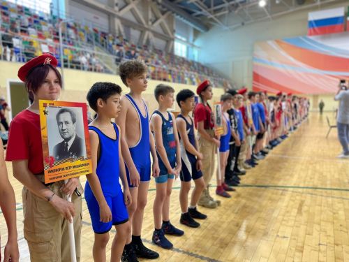 Высокогорские Юнармейцы приняли участие в открытии первенства