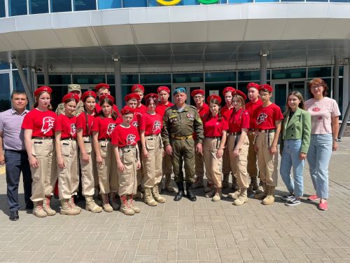 Высокогорские Юнармейцы приняли участие в открытии первенства