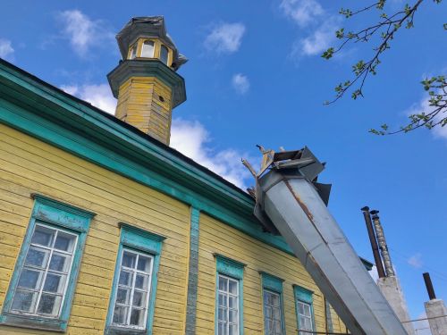 В селе Айбаш восстановят мечеть