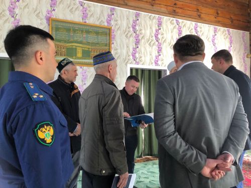 В селе Айбаш восстановят мечеть