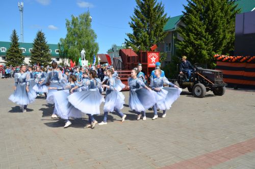 Фоторепортаж с празднования Дня Победы в Высокогорском районе