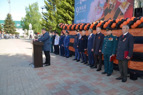 Фоторепортаж с празднования Дня Победы в Высокогорском районе