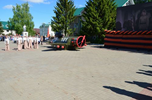 Фоторепортаж с празднования Дня Победы в Высокогорском районе