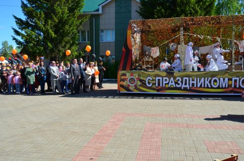 Фоторепортаж с празднования Дня Победы в Высокогорском районе