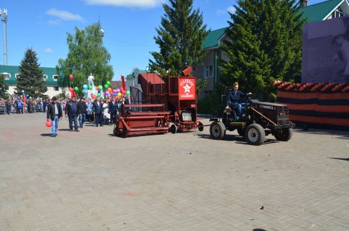 Фоторепортаж с празднования Дня Победы в Высокогорском районе
