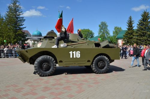 Фоторепортаж с празднования Дня Победы в Высокогорском районе